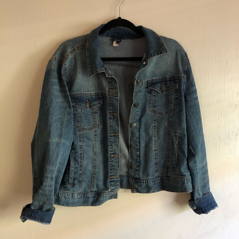 KIDS XL DENIM JACKET FITS ADULT XS